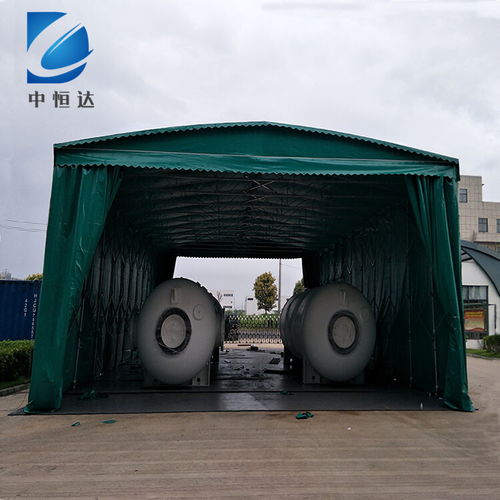移動(dòng)式倉(cāng)庫(kù)帳篷鄭州工廠臨時(shí)堆貨活動(dòng)收縮推拉篷手動(dòng)折疊伸縮蓬