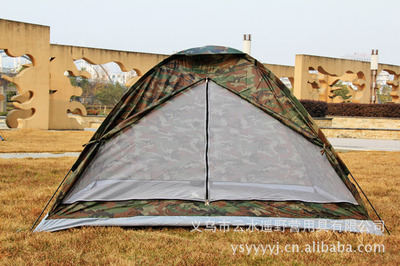 野營帳蓬 四人單層帳篷 軍綠迷彩帳篷 軍用帳篷 大量現(xiàn)貨圖片, 野營帳蓬 四人單層帳篷 軍綠迷彩帳篷 軍用帳篷 大量現(xiàn)貨圖片大全,義烏市云水遙野營用具-