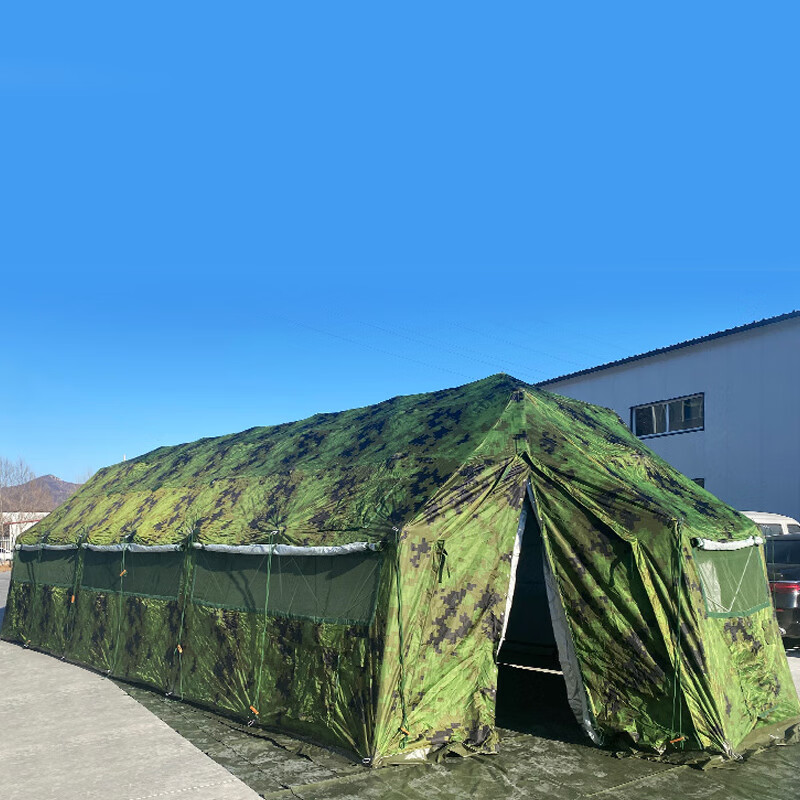 奕瀾迷彩折疊網架帳篷 多功能救災與軍用裝備解析